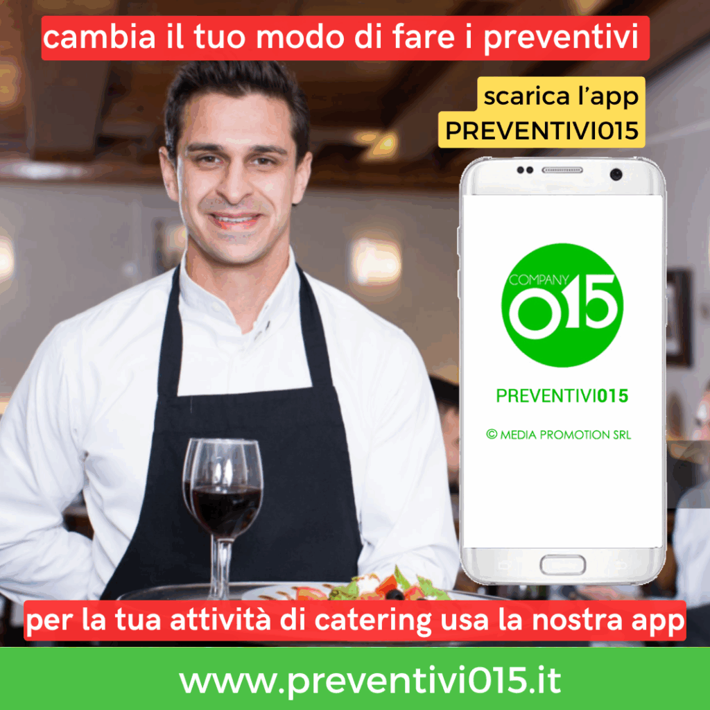 fac simile modello preventivo catering