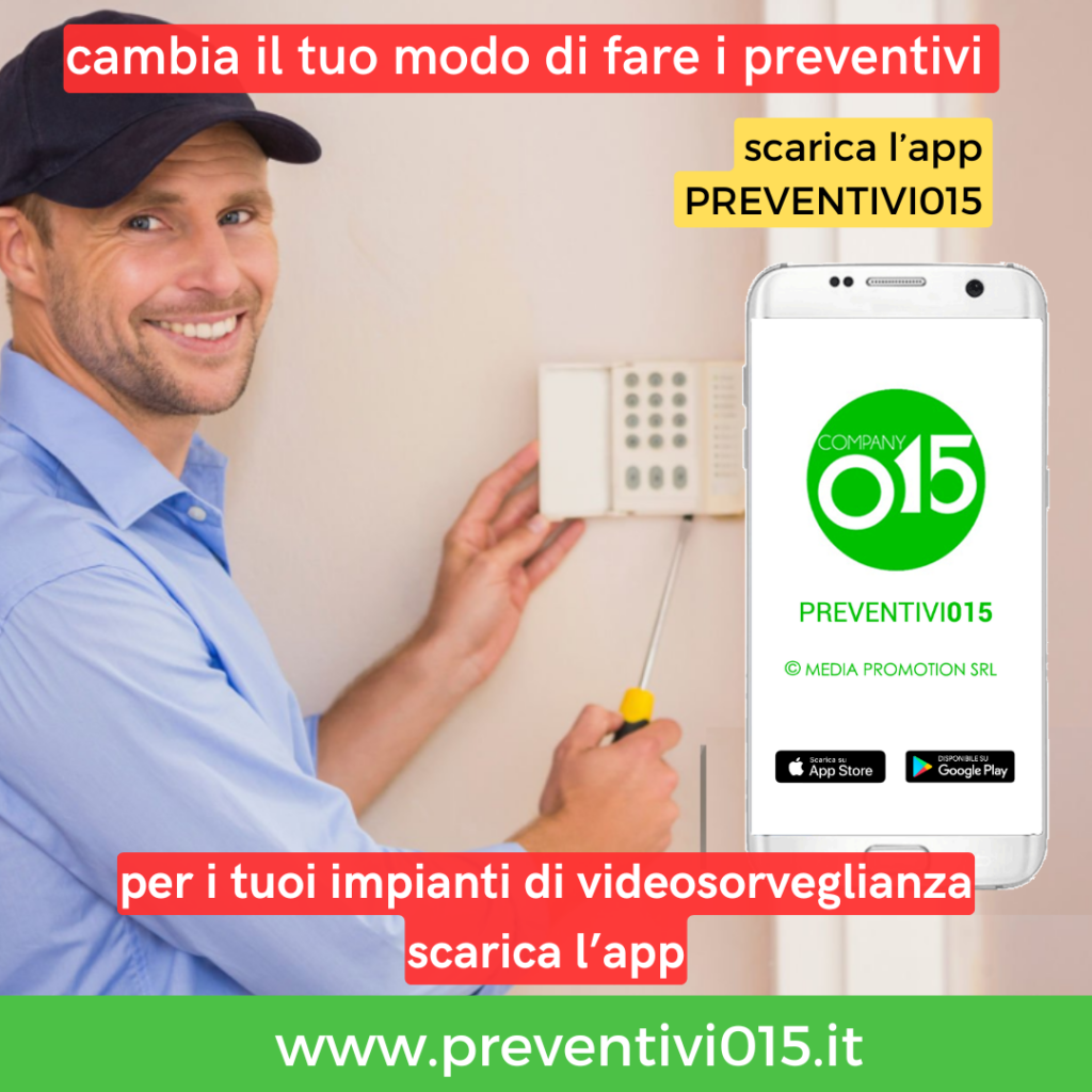 facsimile preventivo impianto di allarme e vidoesorveglianza